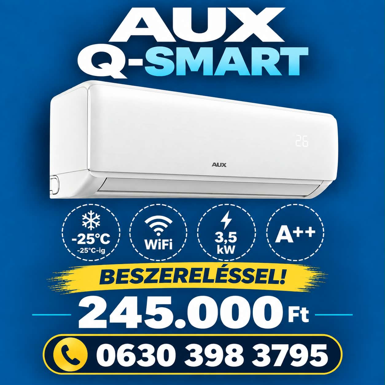 AUX Q-Smart 3,5 kW