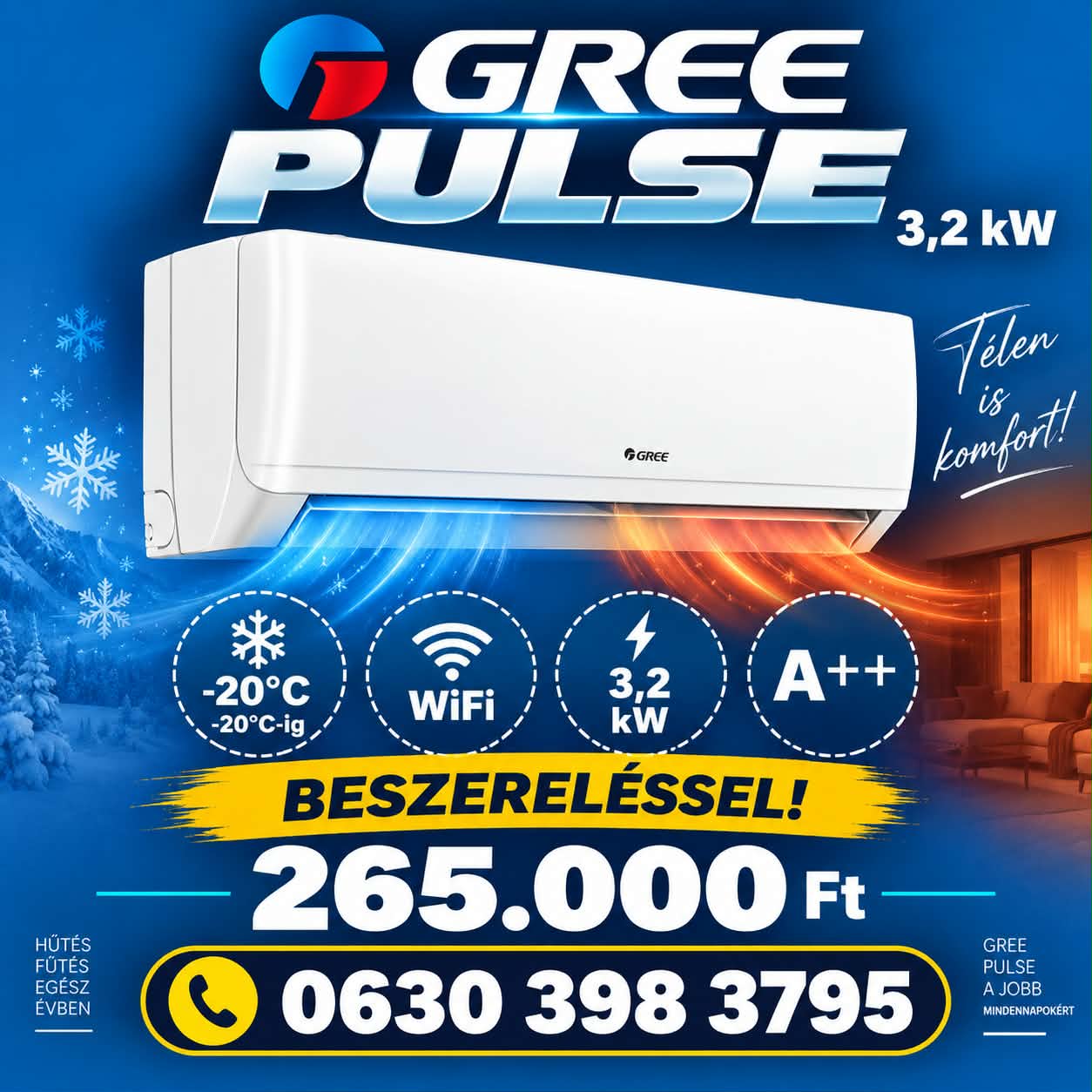 Gree Pulse 3,2 kW